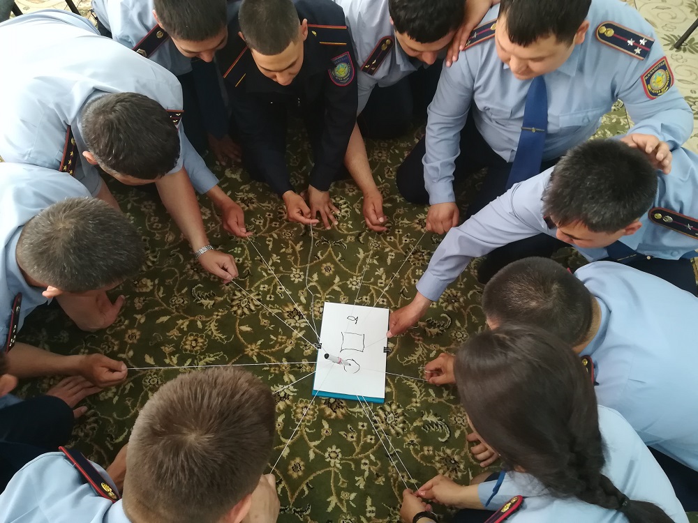 ماڭعىستاۋ پوليتسەيلەرى اراسىندا ترەنينگ ءوتتى