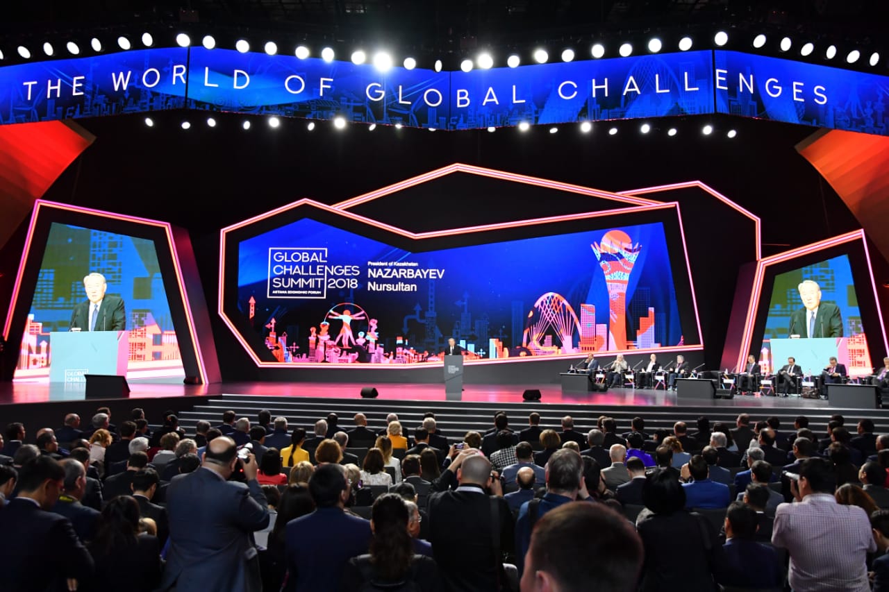 جاھاندىق داعدارىس شەشىمدەرىن ازىرلەۋگە بۇكىل حالىقارالىق قوعامداستىق اتسالىسۋى قاجەت - ەلباسى