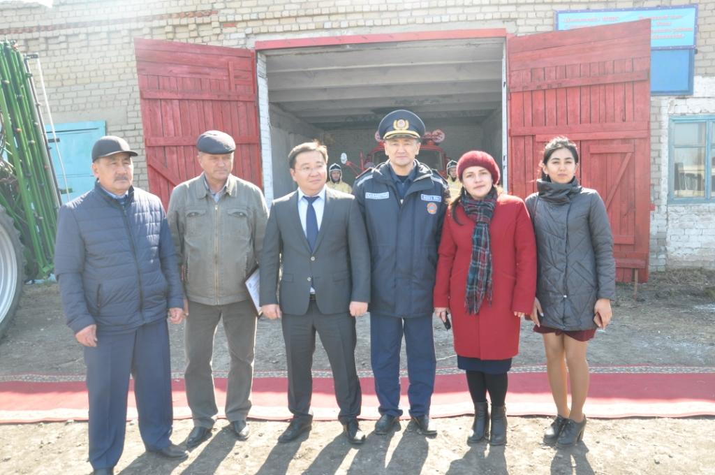 قوستاناي وبلىسىندا 18-ءشى ءورت ءسوندىرۋ بەكەتى اشىلدى
