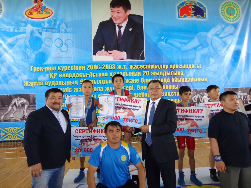 جارما اۋدانىندا ءبىرىنشى اشىق وبلىستىق تۋرنير ءوتتى