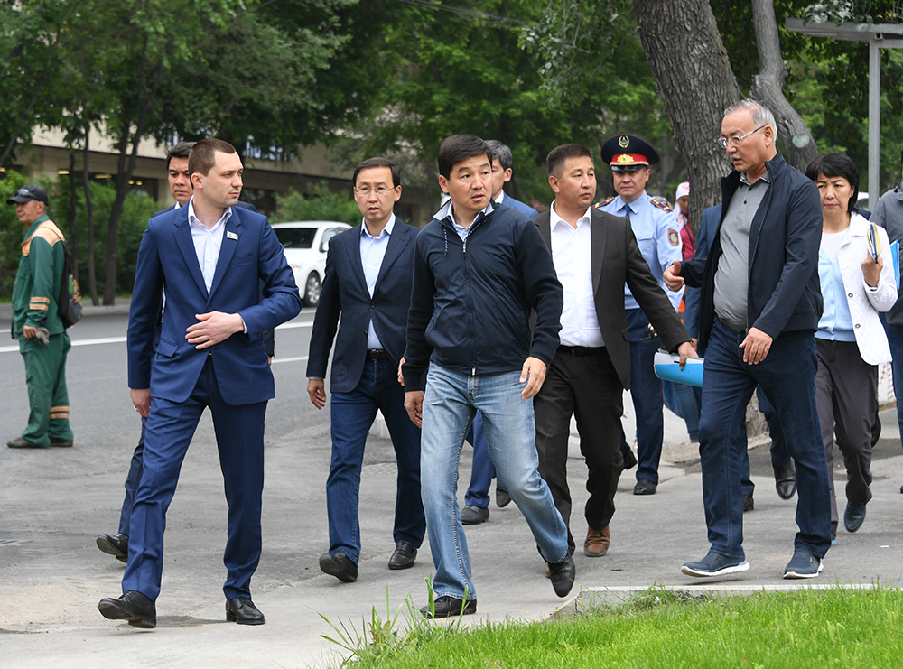 الماتى اكىمى قالانىڭ كولىك جانە جۇرگىنشى ينفراقۇرىلىمى قۇرىلىسىنىڭ بارىسىن تەكسەردى