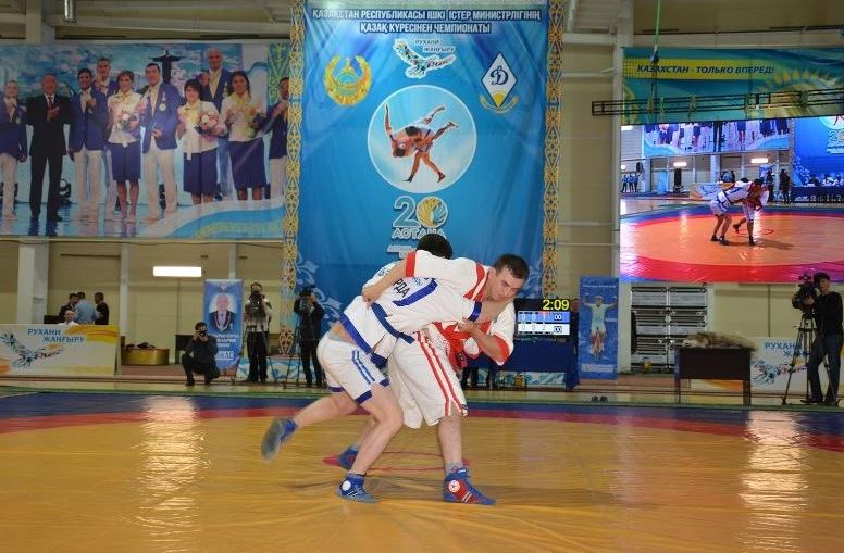 ماڭعىستاۋلىق پوليتسەي-پالۋان قىزىلجاردا توپ جاردى