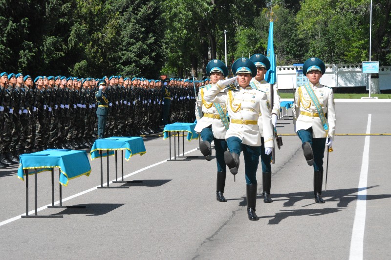 الماتىدا مەملەكەتتىك كۇزەت ساربازدارى انت قابىلدادى