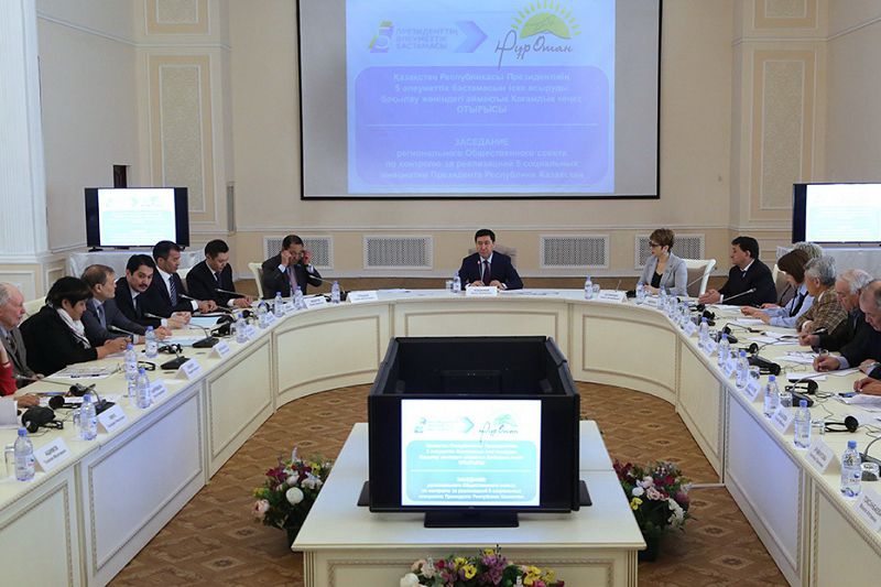 قاراعاندىدا قوعامدىق كەڭەس قۇرىلدى