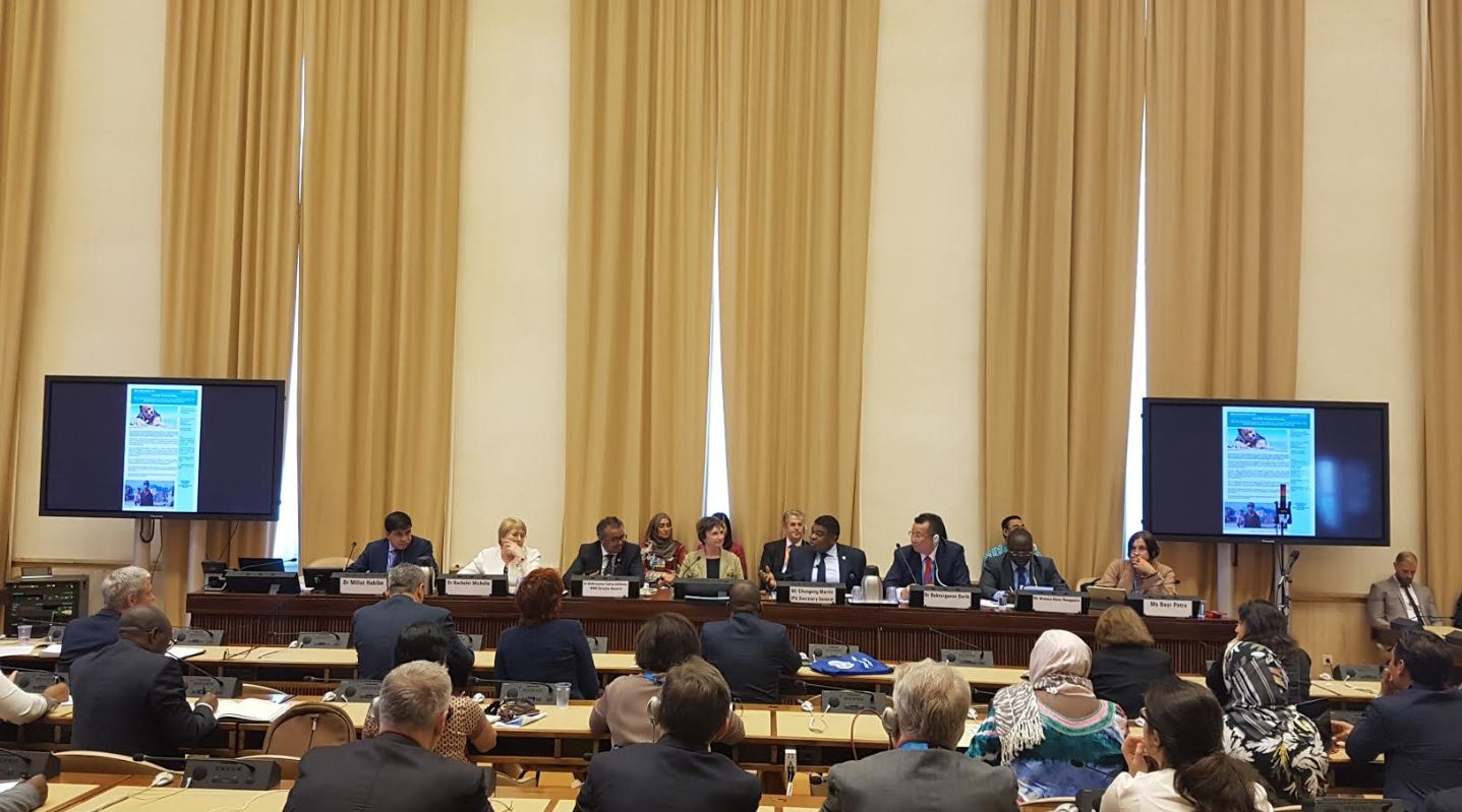 سەناتور س.بەكتۇرعانوۆ دۇنيەجۇزىلىك دەنساۋلىق ساقتاۋ اسسامبلەياسىنىڭ سەسسياسىنا قاتىستى