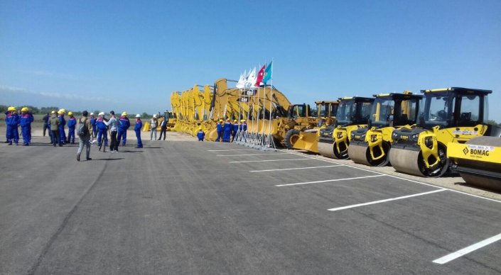 ۇلكەن الماتى اۆتوموبيل اينالما جولىنىڭ قۇرىلىسى باستالدى
