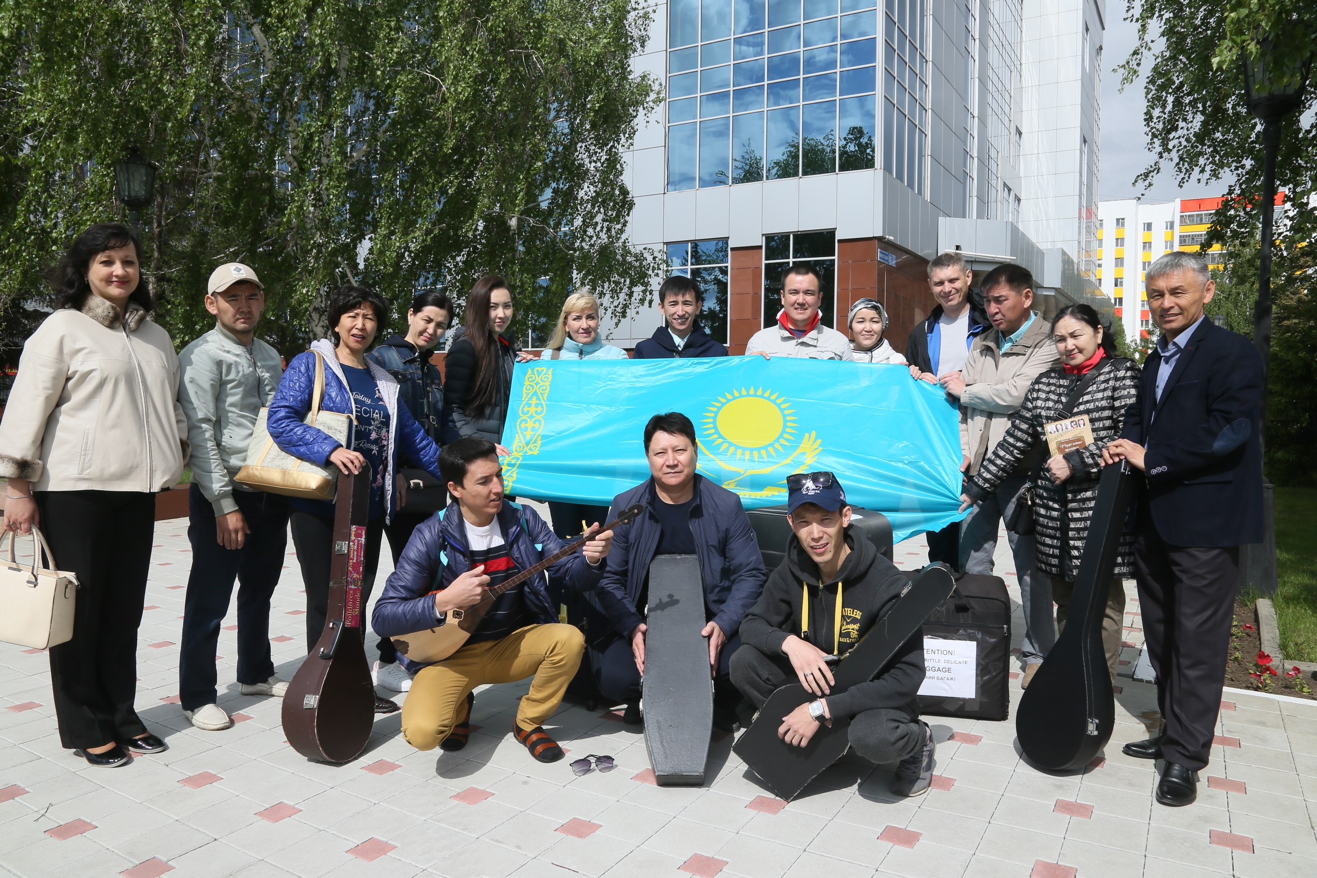 قوستانايداعى «اقجەلەڭ» ۇلت-اسپاپتار ءانسامبلى  مىسىردا ونەر كورسەتەدى