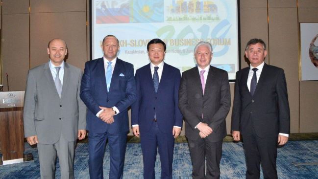 استانادا قازاقستان-سلوۆەنيا بيزنەس فورۋمى ءوتىپ جاتىر