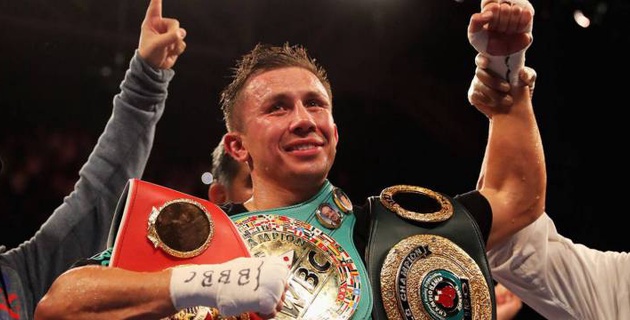 گەننادي گولوۆكين ورتا سالماقتاعى الەم چەمپيونى تيتۋلىنان ايىرىلدى