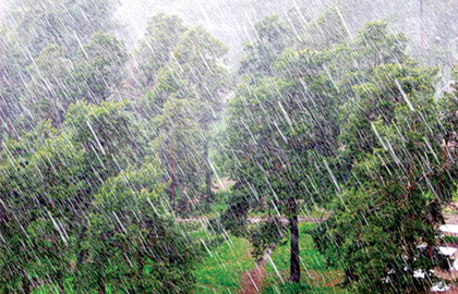 بۇگىن ەلىمىزدىڭ باسىم بولىگىندە اۋا رايى قۇبىلمالى بولادى