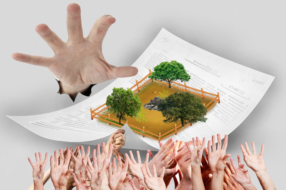 سەمەيدە ساتىلعان جەر تەلىمىنە بايلانىستى تۇرعىندار نارازىلىق بىلدىرۋدە