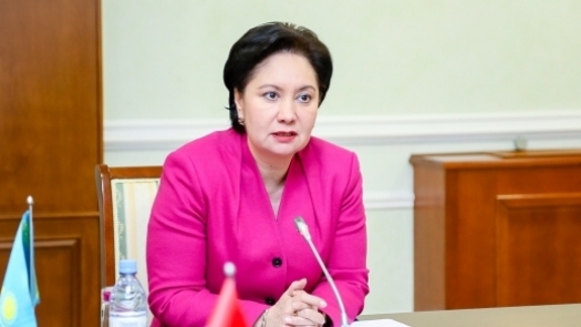 گۇلشارا ابدىقالىقوۆا تۇرىكمەنستان ەلشىسىمەن كەزدەستى