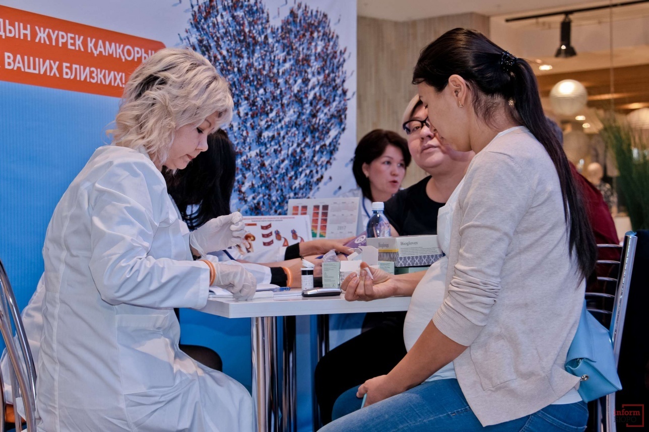 SANTO كومپانياسى «ءومىر ىرعاعى» اتتى سكرينينگتەر سەرياسىن وتكىزدى