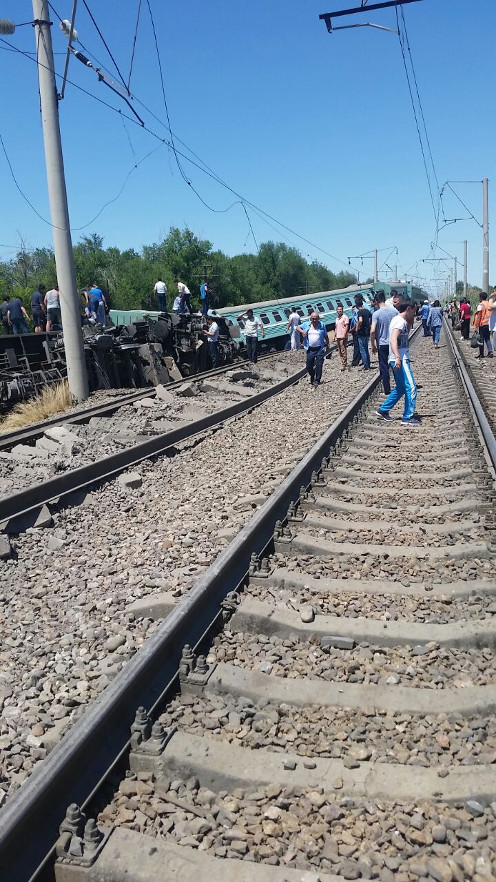 «استانا-الماتى» پويىزىنىڭ رەلستەن شىعىپ كەتۋ سەبەبى انىقتالدى