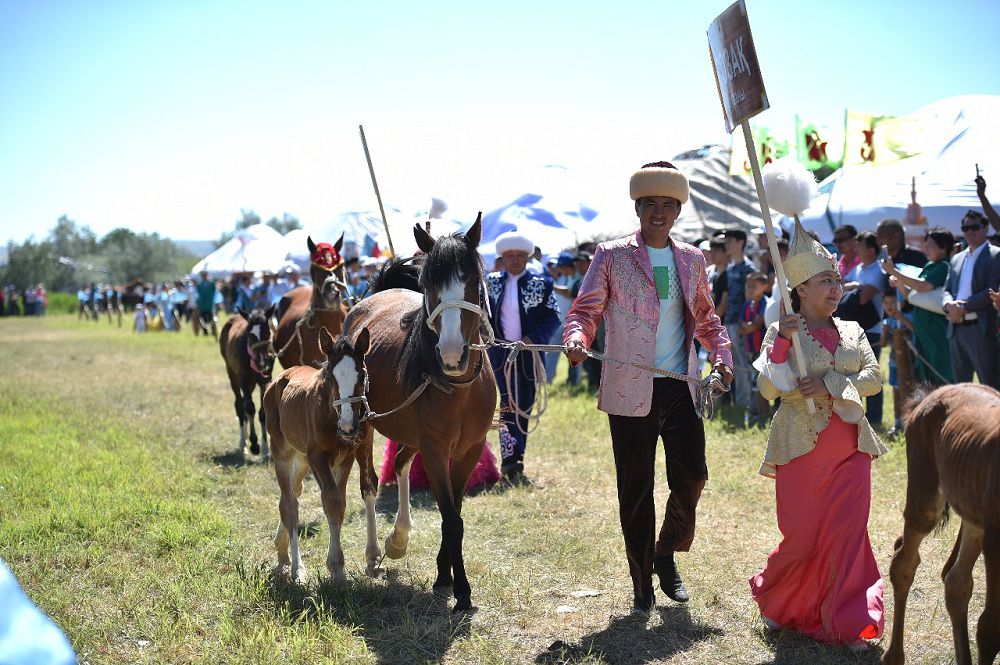 تاۋ باۋرايىندا باپتالعان بال قىمىز