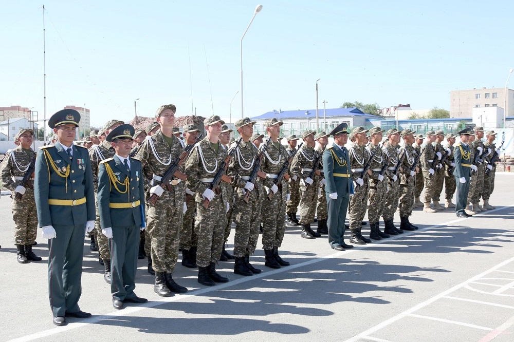 «باتىس» وڭىرلىك قولباسشىلىعىنىڭ جاس ساربازدارى  انت قابىلدادى