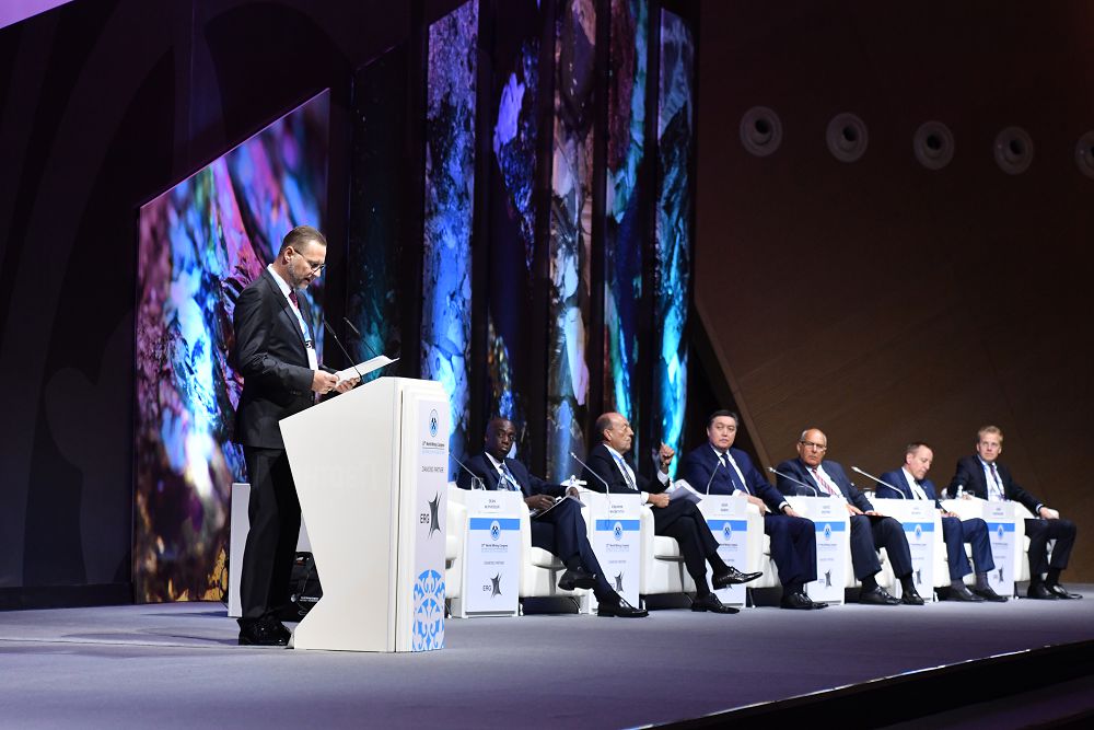 25-ءىنشى دۇنيەجۇزىلىك تاۋ-كەن كونگرەسى جۇمىسىن باستادى