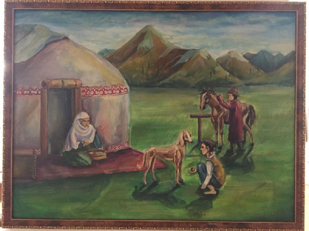 قاراعاندى وبلىستىق بەينەلەۋ ونەرى مۇراجايىندا وقۋشىلار كورمەسى ءوتتى