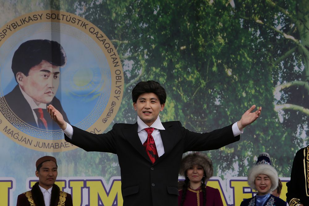 ماعجان جۇماباەۆتىڭ 125 جىلدىق تويى اقىننىڭ تۋعان جەرىنەن باستالدى