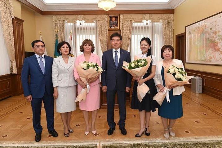 الماتىداعى №123 مەكتەپ-گيمنازيا تۇلەگى ۇبت-دان 140 بالل جينادى