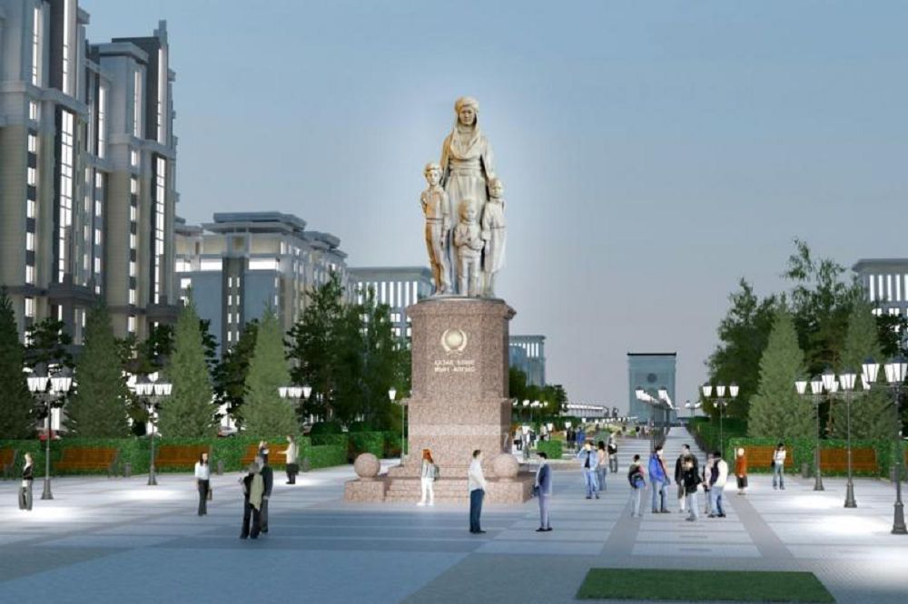 قاراعاندى وبلىسى استاناعا اللەيا مەن مونۋمەنت تارتۋ ەتتى