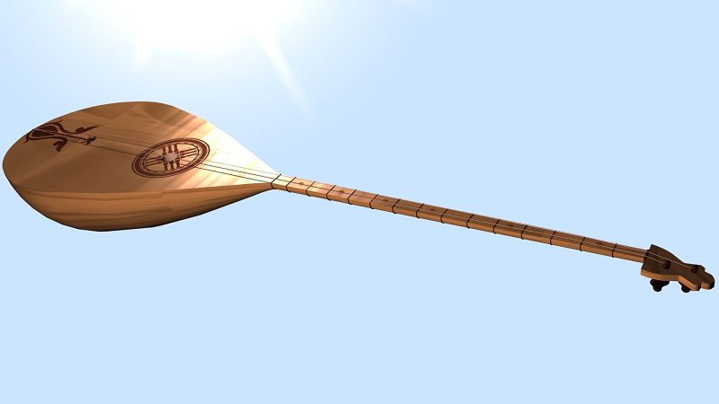 ەلباسىنا سىيعا تارتقان دومبىرا