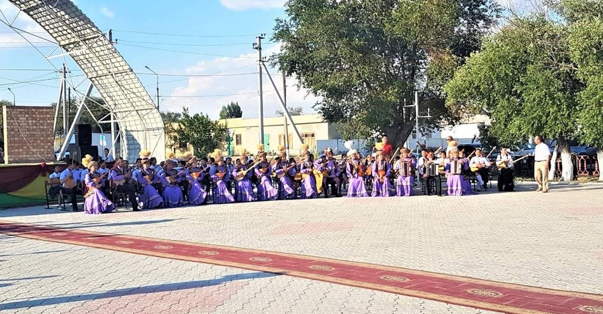 قىزىلوردا وبلىسى قارماقشى اۋدانىندا ۇلتتىق دومبىرا كۇنى اتاپ ءوتىلدى