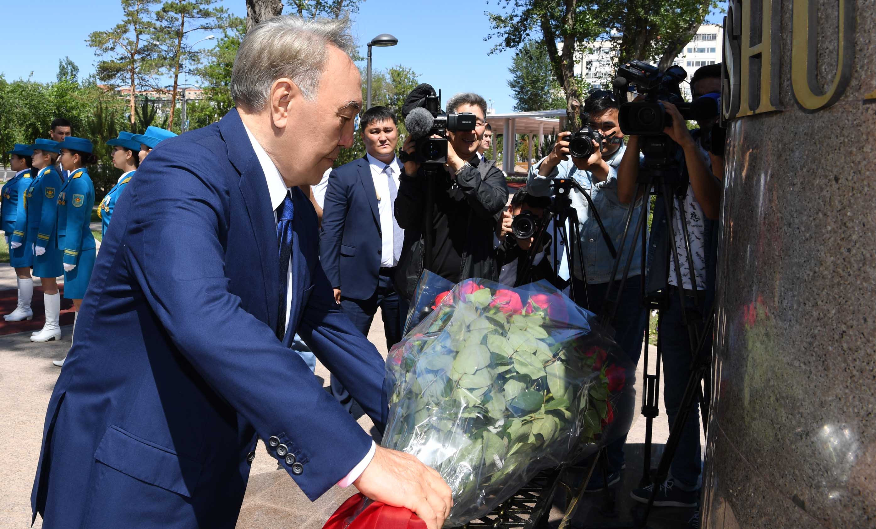 ەلباسى «اقجايىق» ساياباعىنا باردى