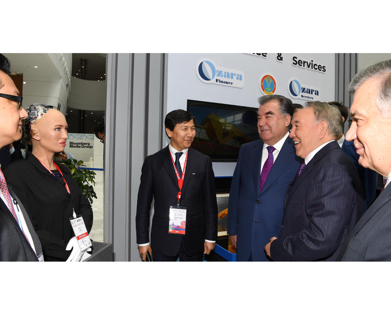 ورتالىق ازيا ەلدەرىنىڭ باسشىلارى «استانا» حقو-مەن تانىستى