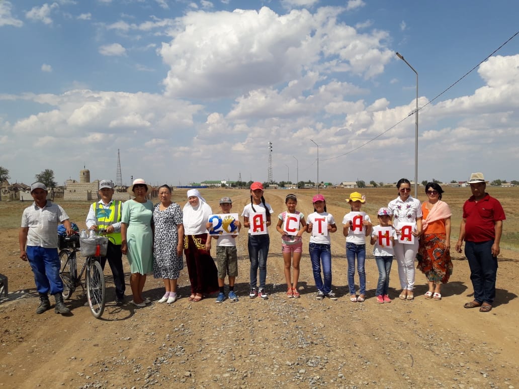 ورال قالاسىنىڭ تۇرعىنى ۆەلوسيپەدپەن ءتورت كۇندە 430 شاقىرىم ءجۇردى