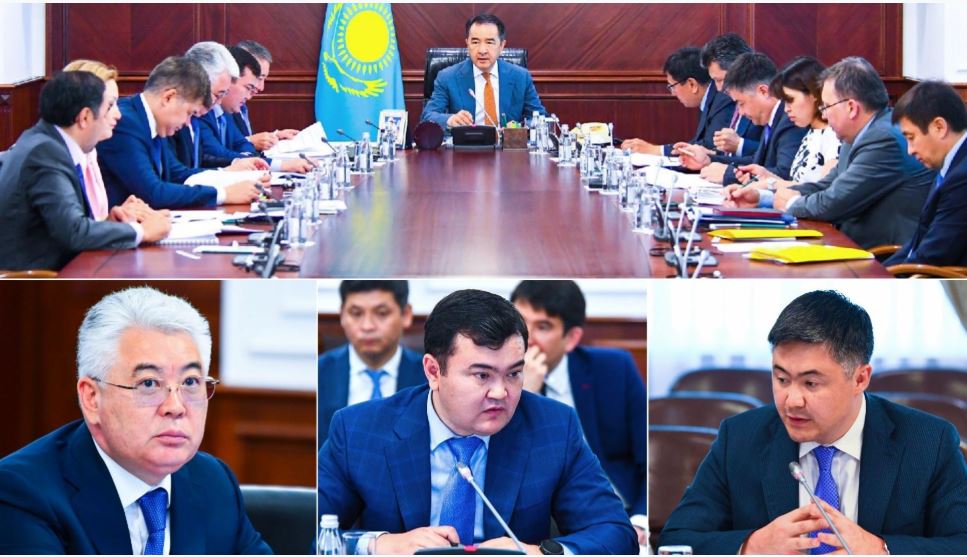 ب.ساعىنتاەۆ ينۆەستيتسيالار تارتۋ, يندۋستريالاندىرۋدى دامىتۋ جانە سالىق ساياساتى جونىندە كەڭەس وتكىزدى