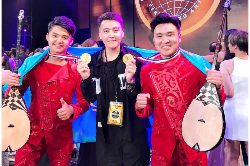 «باستاۋ» دومبىراشىلار توبى گولليۆۋدتا التىن مەدالعا يە بولدى