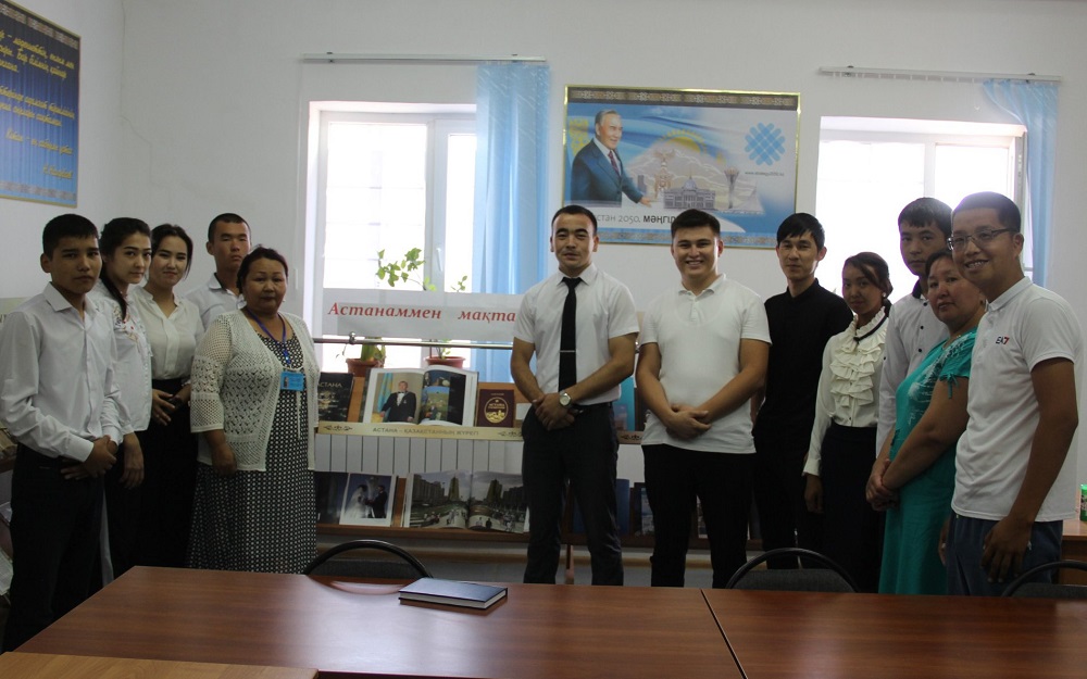 جاڭاوزەندە «استاناممەن ماقتانام!» اتتى دوڭگەلەك ۇستەل ءوتتى