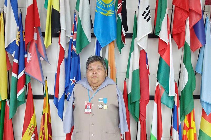 قازاقستاندىق سۋرەتشى «يادروسىز بولاشاق ءۇشىن» سىيلىعىن جەڭىپ الدى