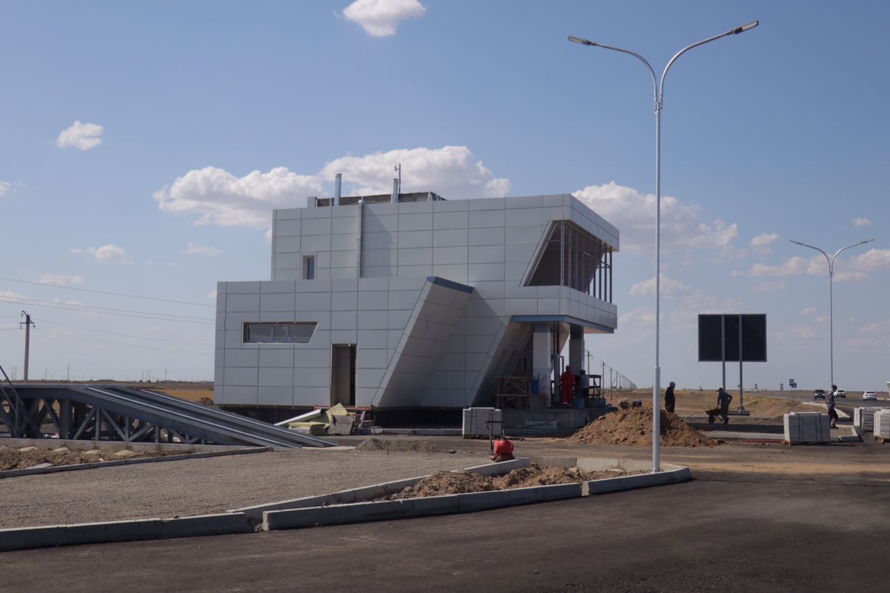 اتىراۋ قالاسىنا كىرە بەرىستەرگە 4 ستاتسيونارلىق پوليتسيا بەكەتى سالىنادى