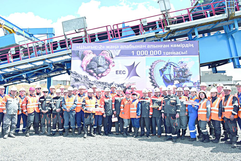 كەنشىلەر 1 ميلليون توننا كومىر ءوندىردى