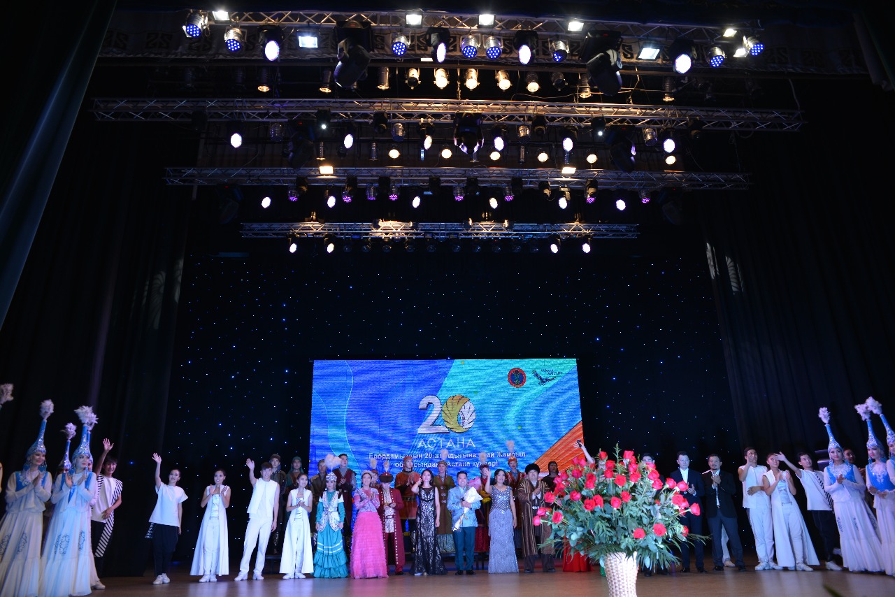 جامبىل وبلىسىندا استانا كۇندەرى ءوتتى