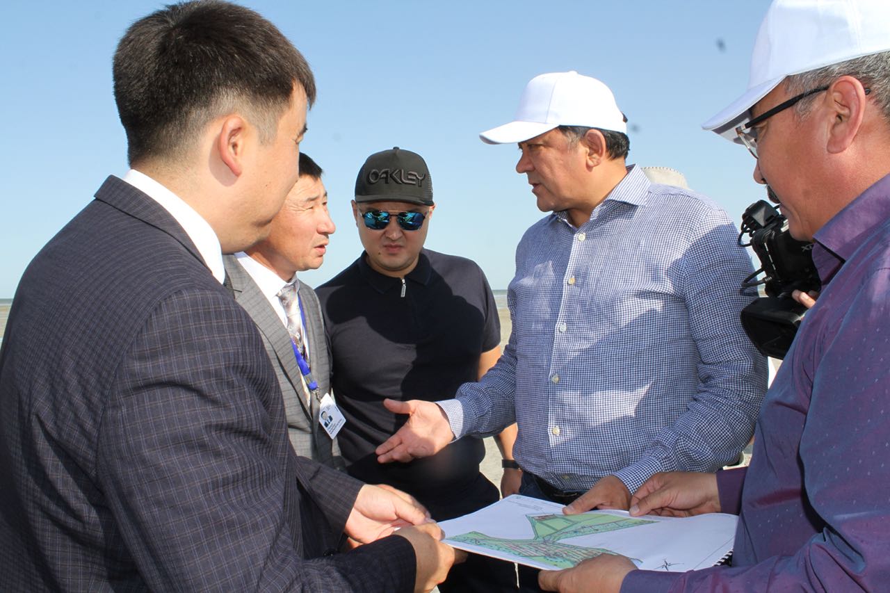 نۇرلان نوعاەۆ يساتاي اۋدانىنا جۇمىس ساپارىندا قۇرىلىس نىساندارىنا ەسكەرتۋلەر جاسادى