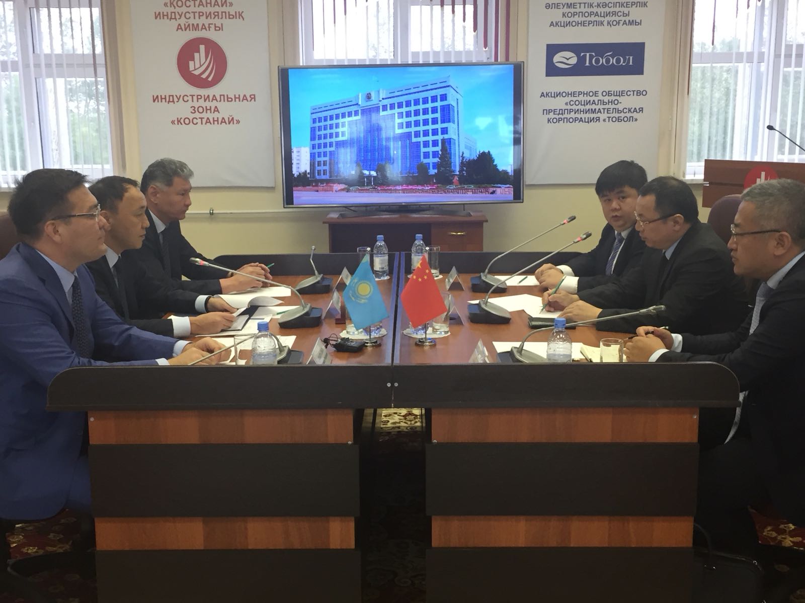 قوستانايدا تەلەديدار شىعاراتىن زاۋىت سالىنادى