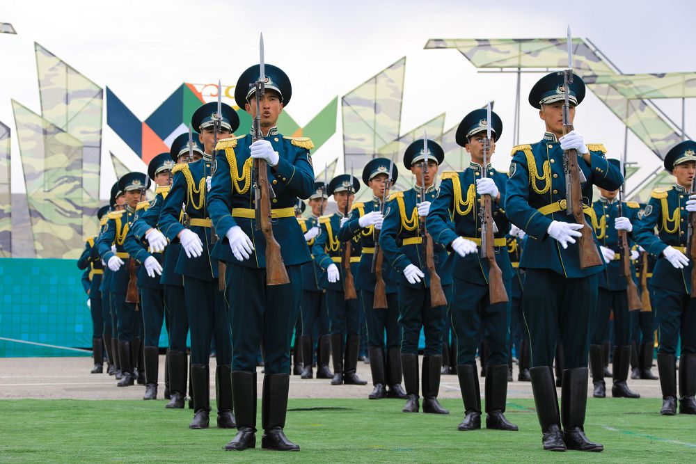 اسكەر جاتتىعۋدا شىڭدالادى
