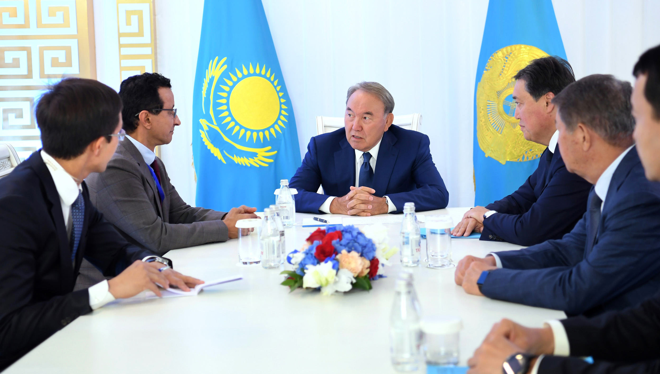 قازاقستان پرەزيدەنتى «DP World» كومپانياسى باسقارماسىنىڭ توراعاسىمەن كەزدەستى