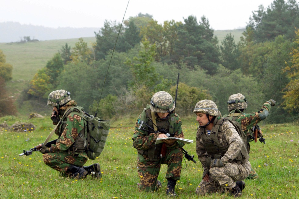 «قازبات» باتالونى اقش-تىڭ «دالا قىرانى-2018» بىتىمگەرلىك وقۋ-جاتتىعۋلارىنا قاتى­سۋدا