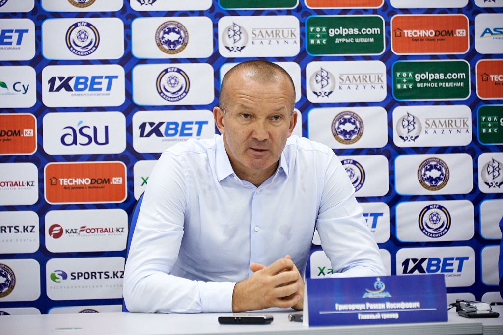 رومان گريگورچۋك «استانا» كلۋبىنىڭ باس باپكەرلىگىنەن ۋاقىتشا كەتتى