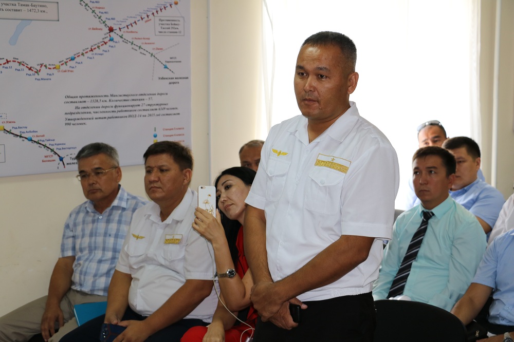 تەمىرجولدا سىبايلاس جەمقورلىقتى بولدىرماۋ جايى ايتىلدى