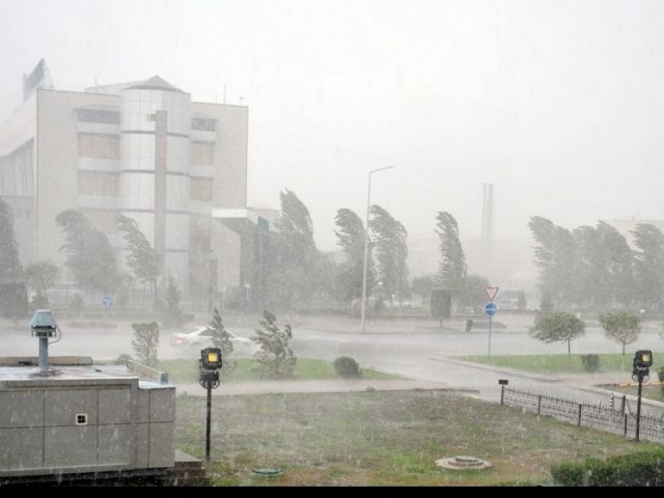 استانادا داۋىلدى ەسكەرتۋ جاريالاندى