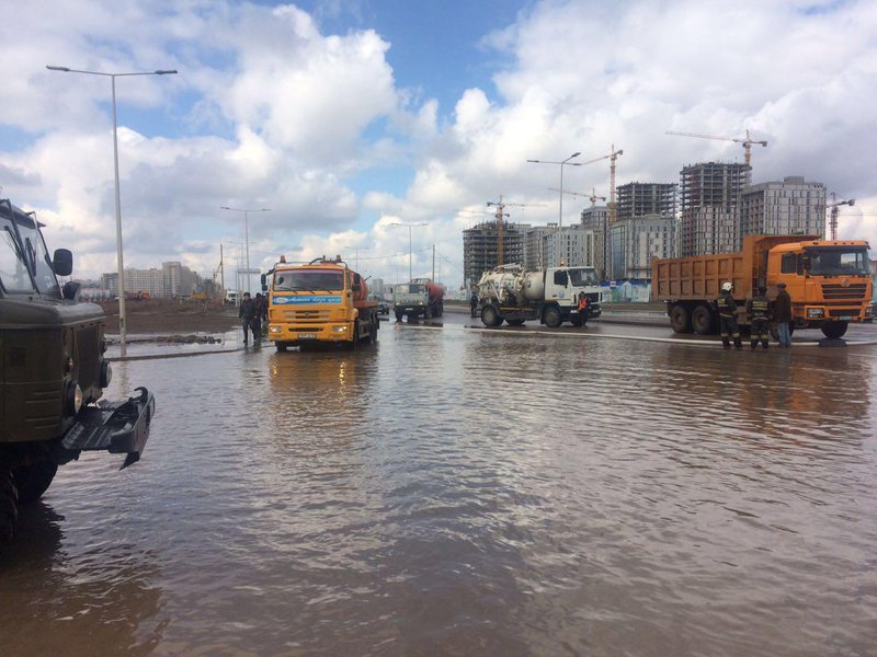 استانادا جاڭبىر كەزىندە قايىقپەن جۇزگەندەرگە ايىپپۇل سالىندى