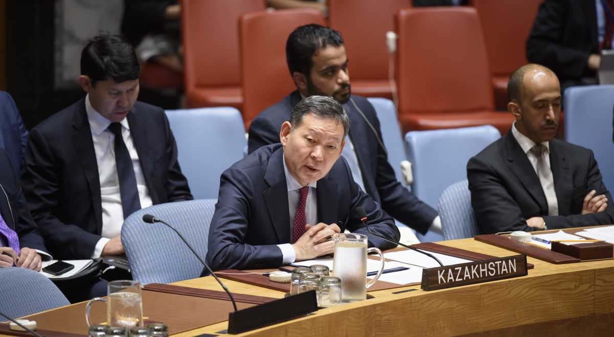 قازاقستان بۇۇ قاۋىپسىزدىك كەڭەسىندە تەرروريزمگە قارسى كۇرەسۋ ۇسىنىستارىن ۇسىندى