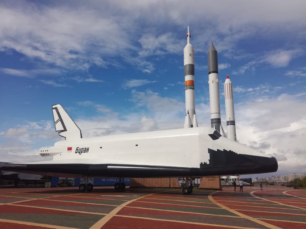 استاناداعى عارىش مۇراجايىندا «بۋراننىڭ» ماكەتى ورناتىلدى