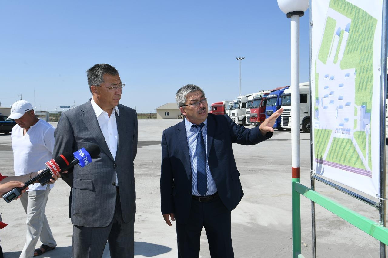 ماقتاارال اۋدانىندا حالىقارالىق لوگيستيكالىق ورتالىق سالىنۋدا