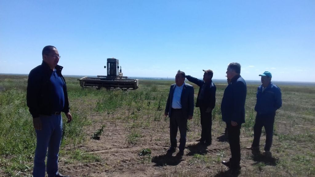 سەناتورلار اقمولا وبلىسىندا بولدى